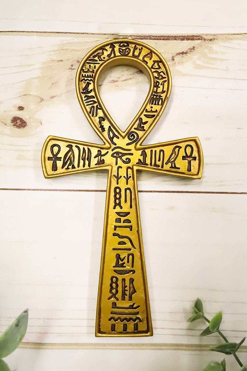 Egyptian Ankh Wall Sculpture - housewares - VampireFreaks - Pacific Giftware