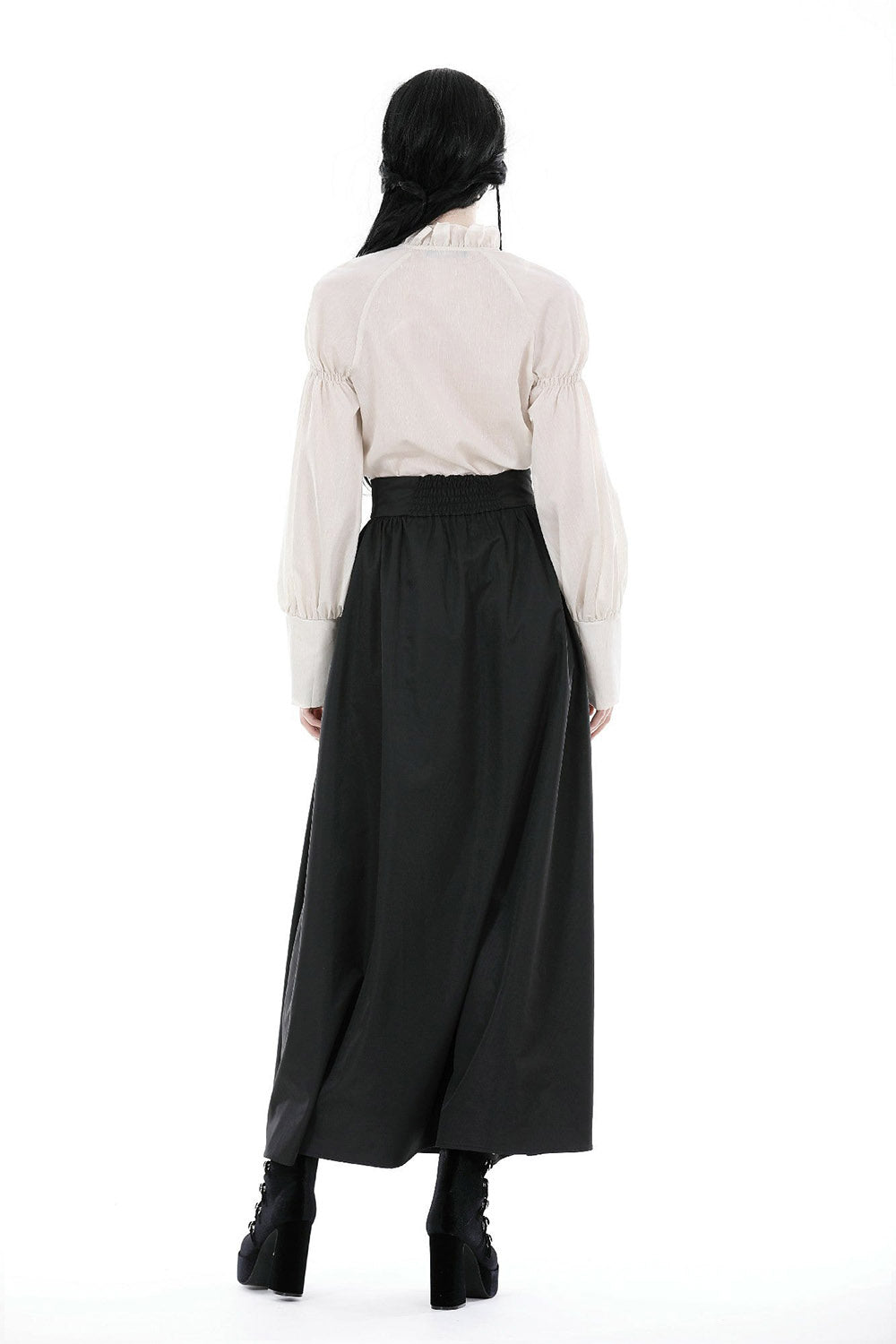 corseted waist skirt