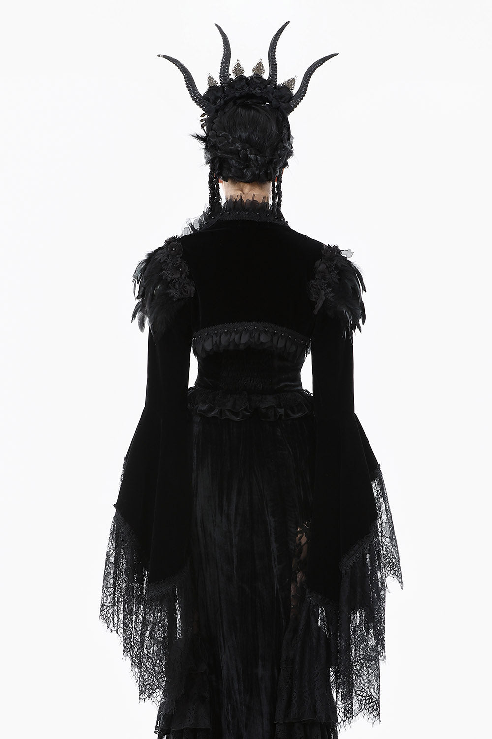 elegant romantic long sleeve gothic bolero