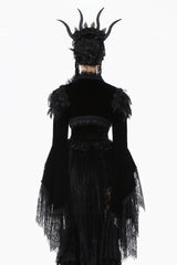 elegant romantic long sleeve gothic bolero