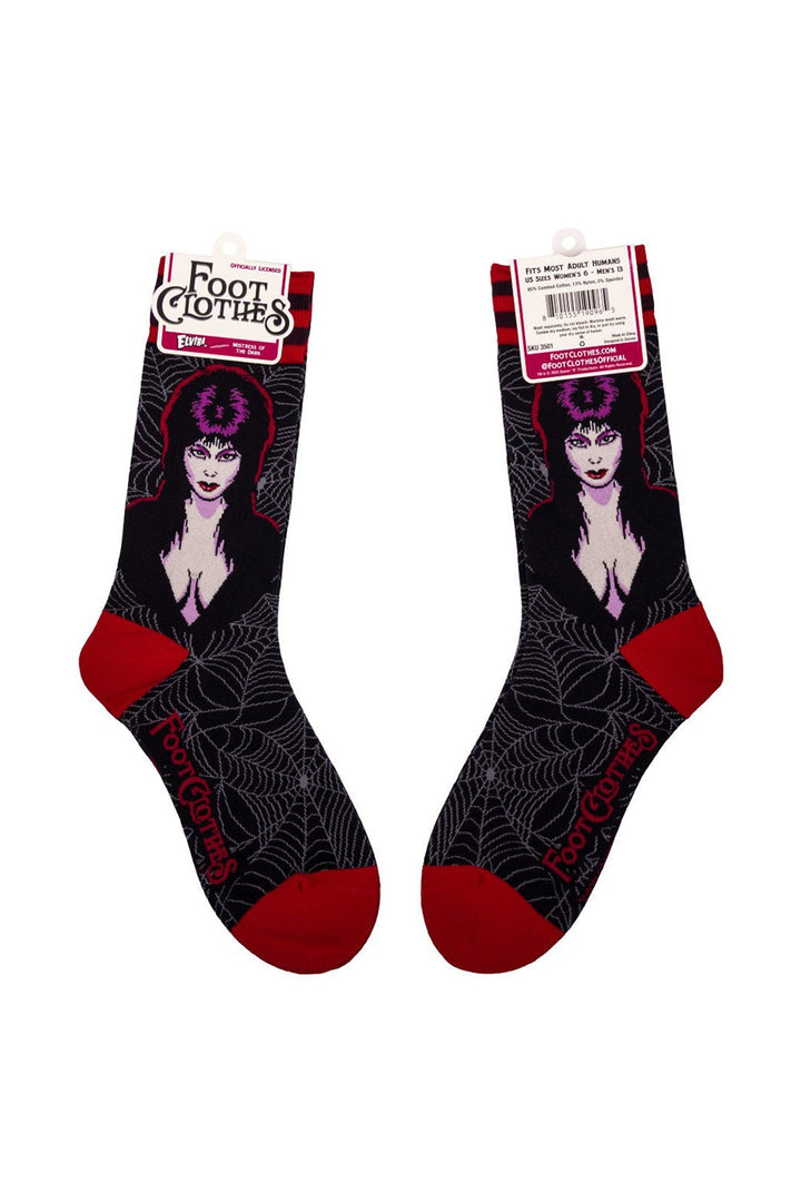 gothic novelty elvira socks