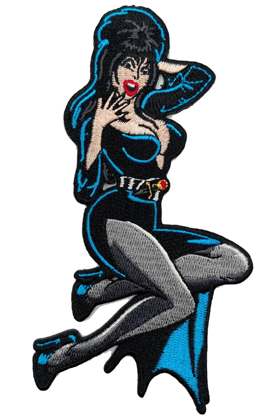 Elvira Bat Woman Patch