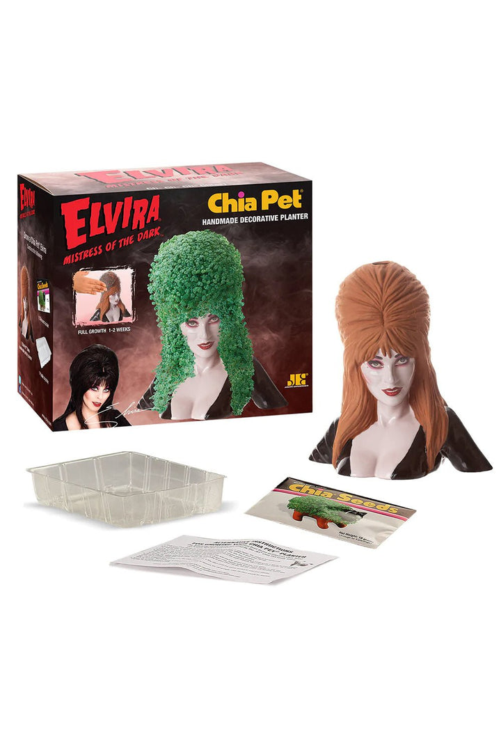 Elvira Chia Pet Planter - toys - VampireFreaks - NECA