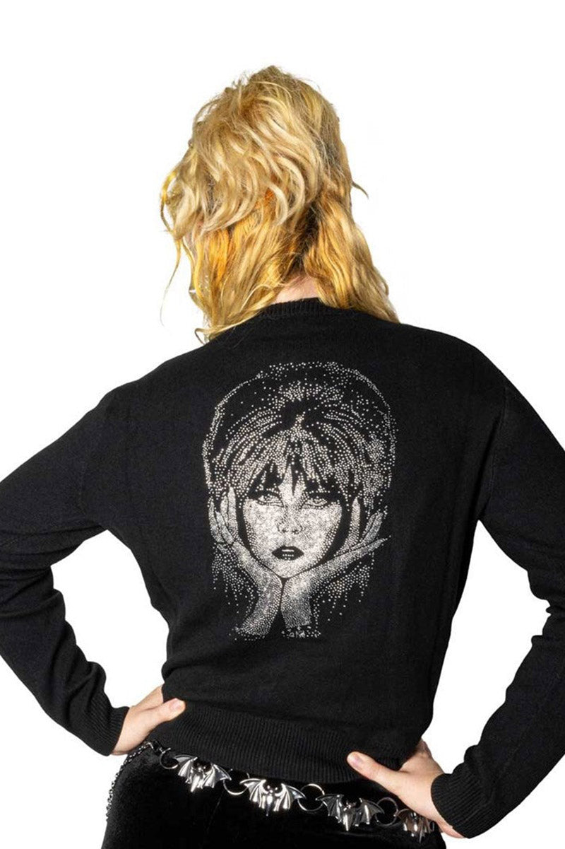 goth elvira sweater