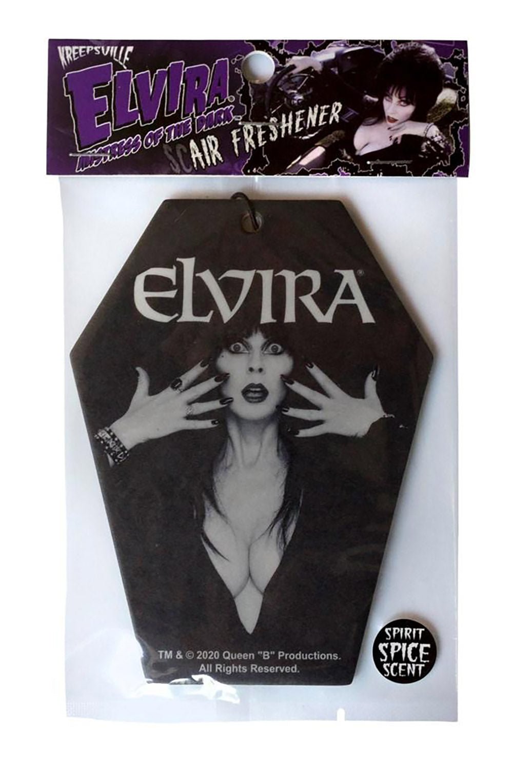 Elvira Coffin Classic Air Freshener - housewares - VampireFreaks - Kreepsville