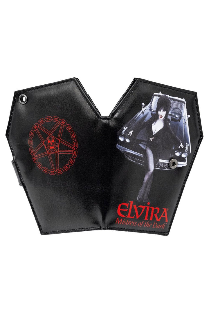 Elvira Coffin Wallet Macabre Mobile - bags & wallets - VampireFreaks - Kreepsville