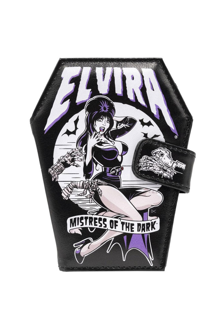 Elvira Coffin Wallet Monster Hands - bags & wallets - VampireFreaks - Kreepsville