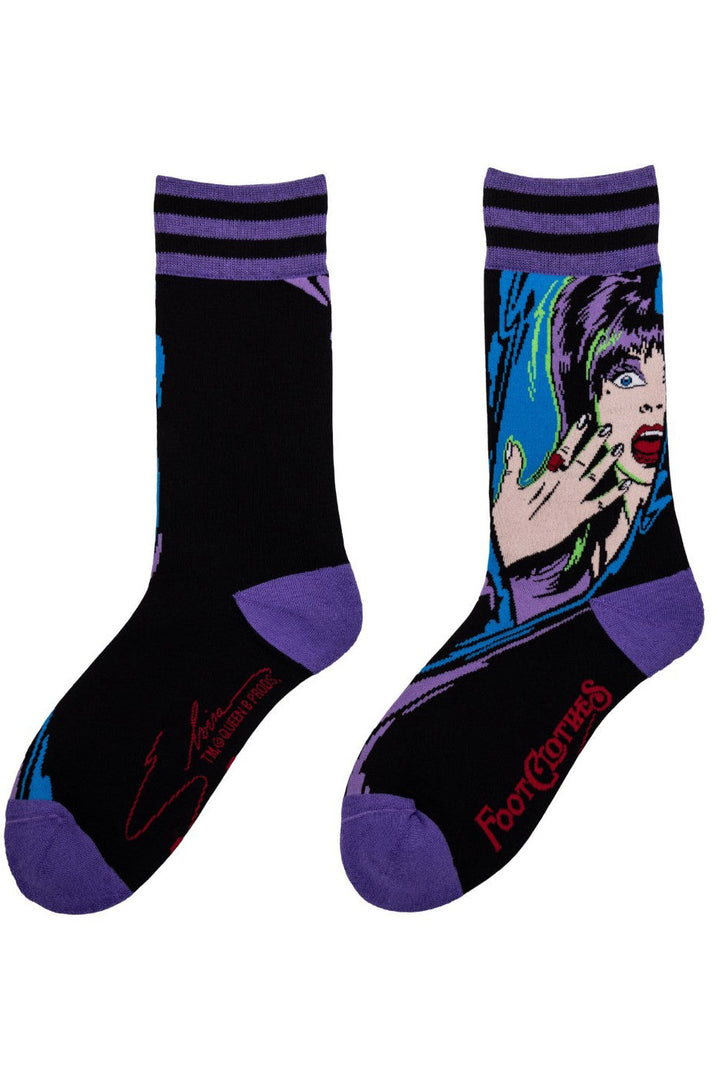 b-movie horror elvira socks