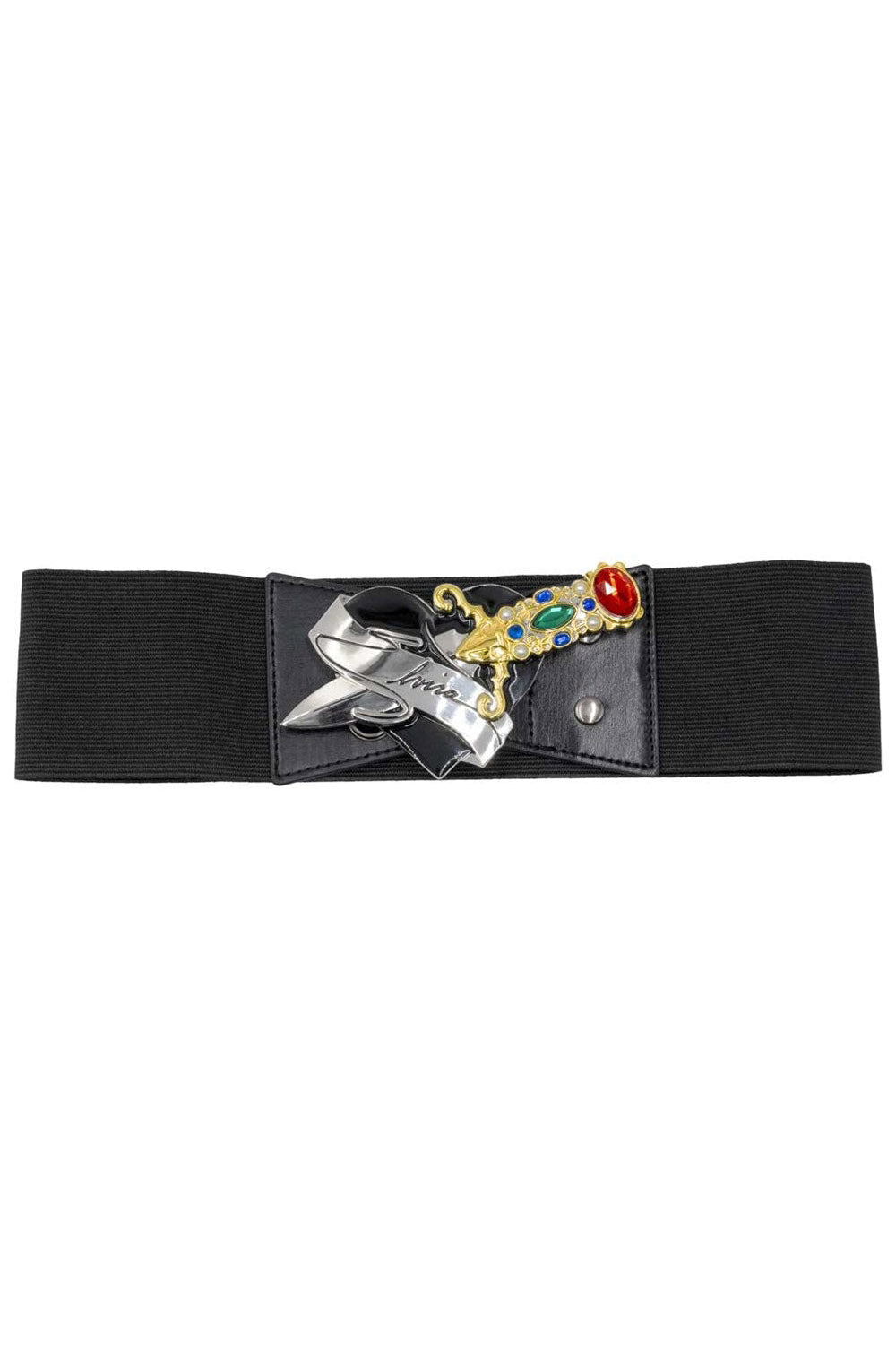 Elvira Dagger Elastic Waist Belt - belts - VampireFreaks - Kreepsville