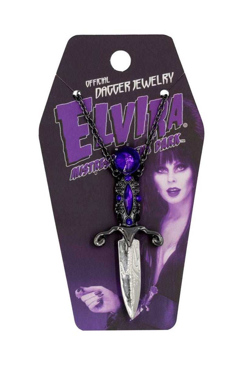 Elvira Dagger Necklace [PURPLE]