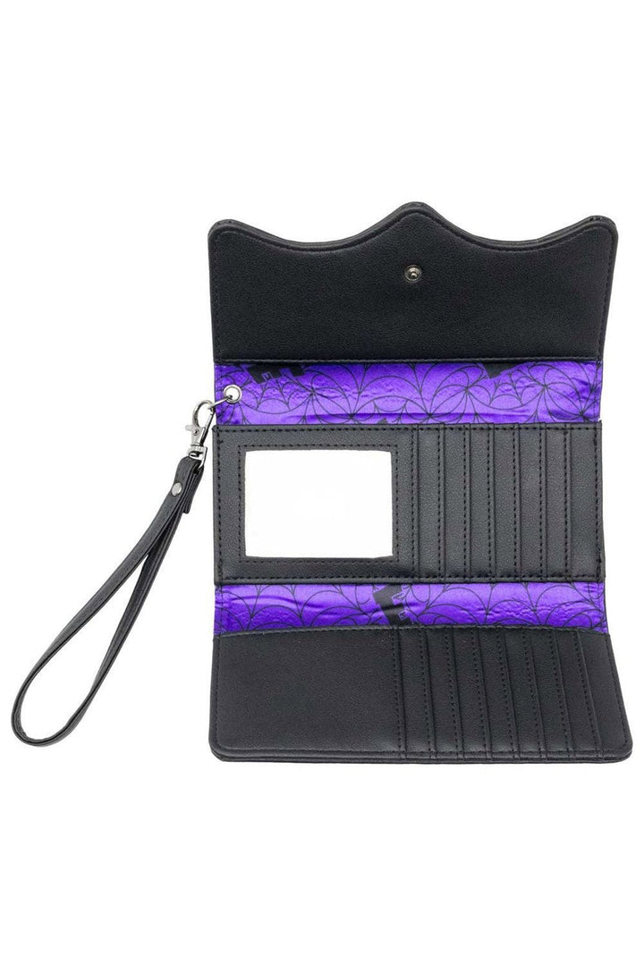 Elvira Dagger Trifold Wallet - bags & wallets - VampireFreaks - Kreepsville