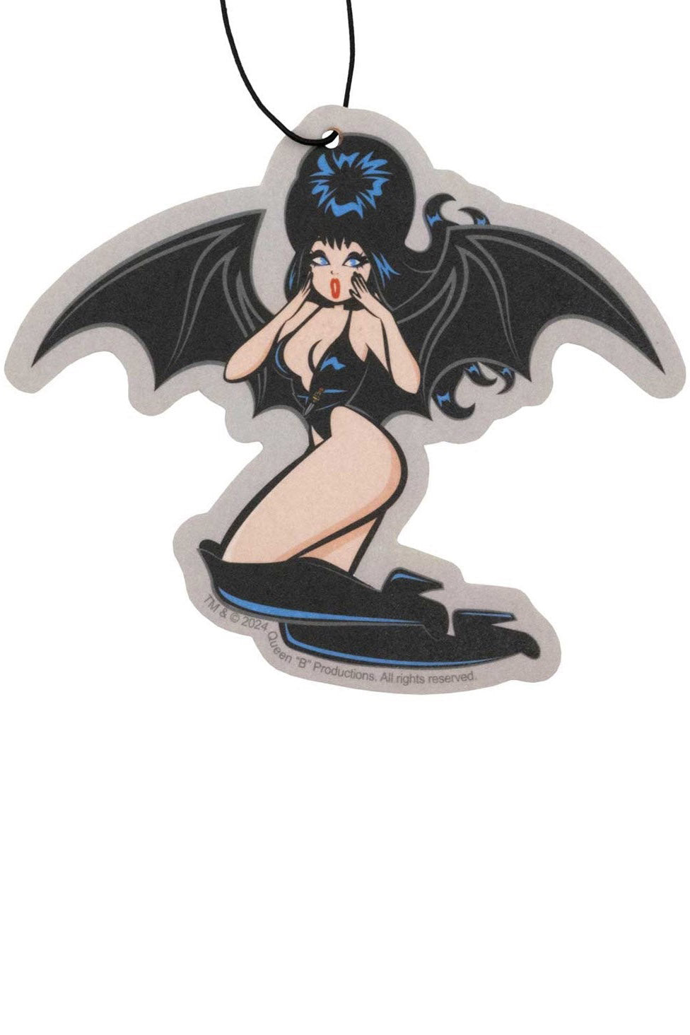 gothic car air freshener of elvira