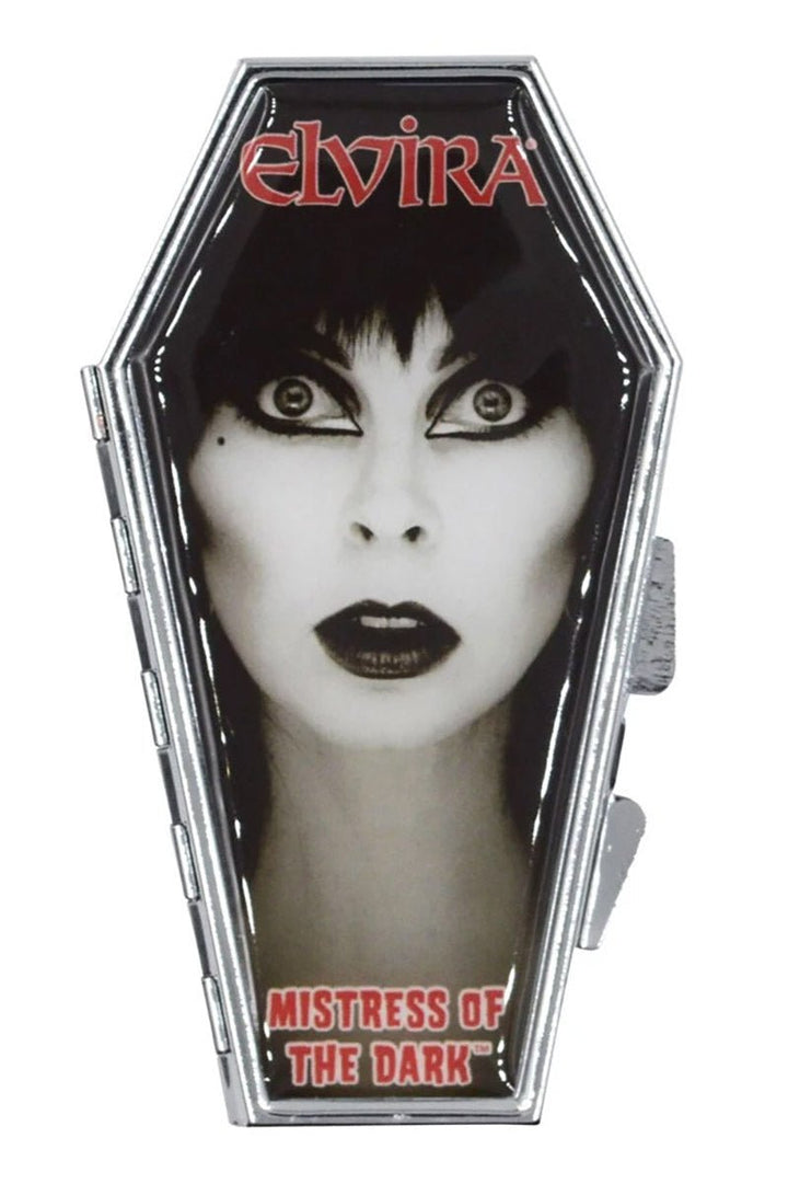 Elvira Face Coffin Compact - cosmetics - VampireFreaks - Kreepsville