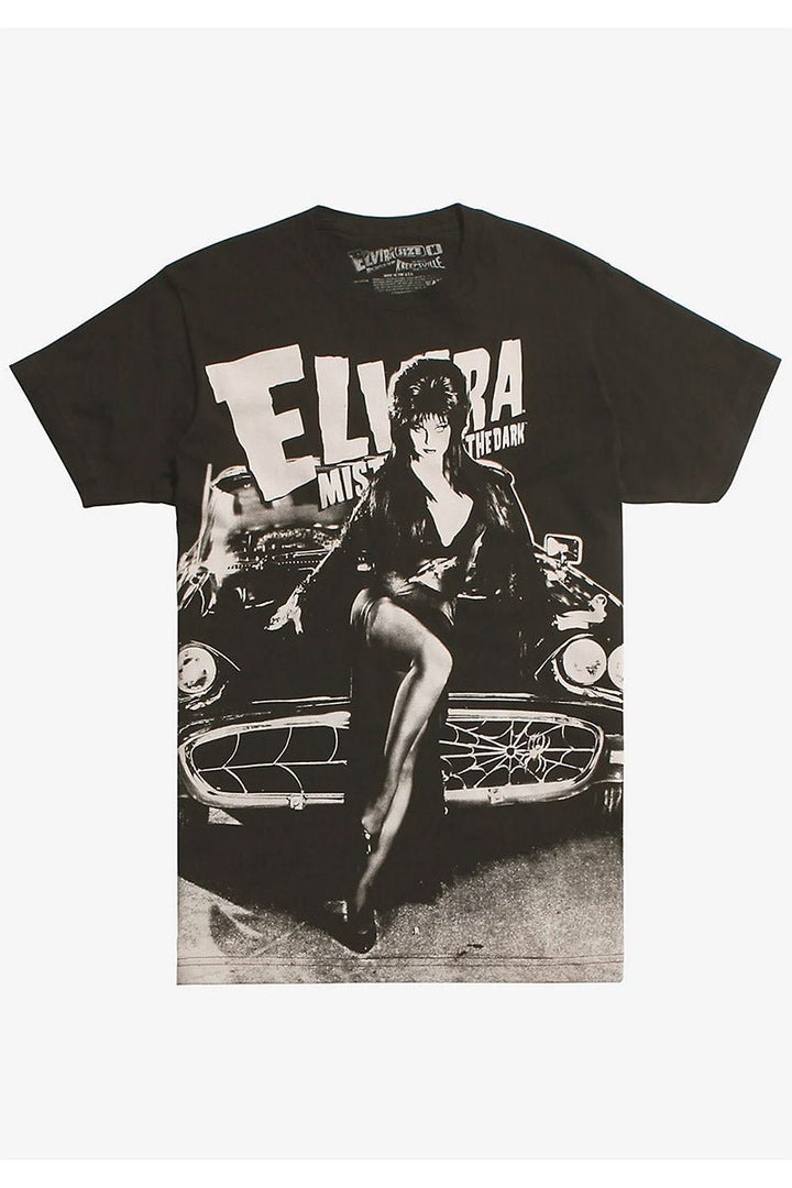 Elvira Macabre Mobile Men's T-Shirt - graphic t-shirt - VampireFreaks - Kreepsville