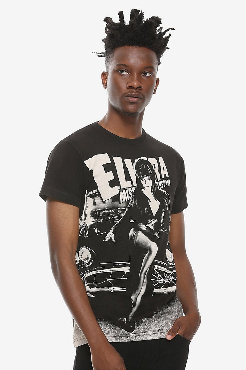 Elvira Macabre Mobile Men's T-Shirt - graphic t-shirt - VampireFreaks - Kreepsville