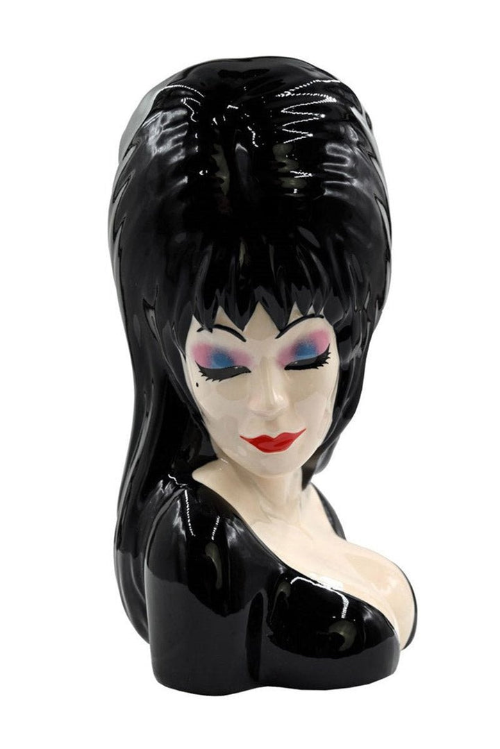 Elvira Portrait Ceramic Vase - housewares - VampireFreaks - Kreepsville