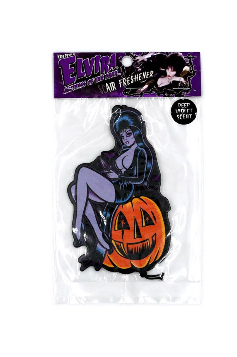 Elvira Pumpkin Pinup Air Freshener - housewares - VampireFreaks - Kreepsville