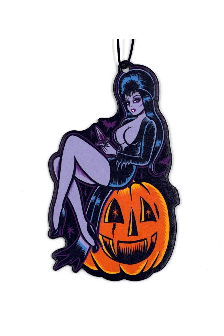 Elvira Pumpkin Pinup Air Freshener - housewares - VampireFreaks - Kreepsville