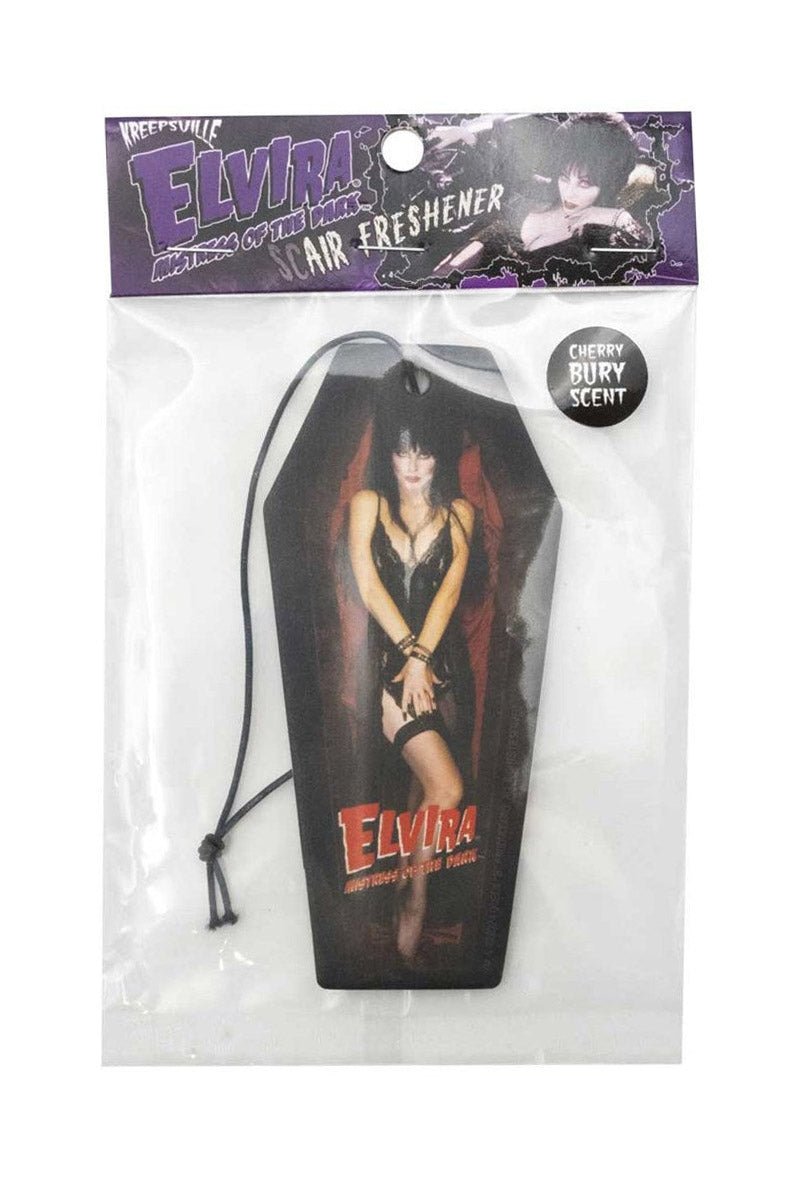 Elvira Red Coffin Air Freshener