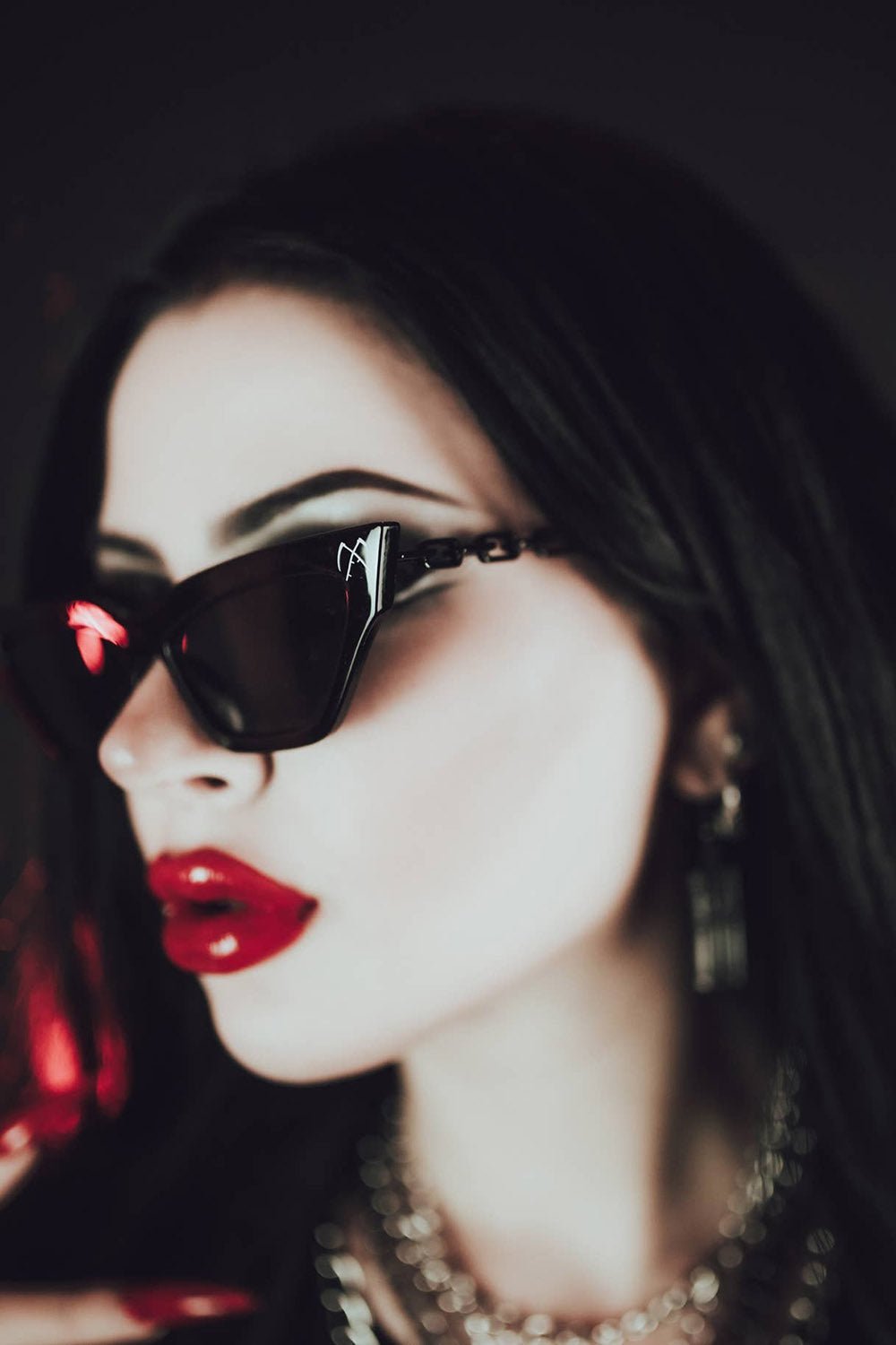 Elvira Sunglasses - goggles & glasses - VampireFreaks - The Pretty Cult