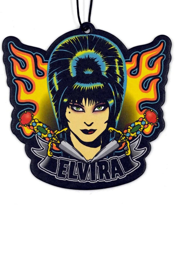 Elvira Tattoo Flames Air Freshener - housewares - VampireFreaks - Kreepsville