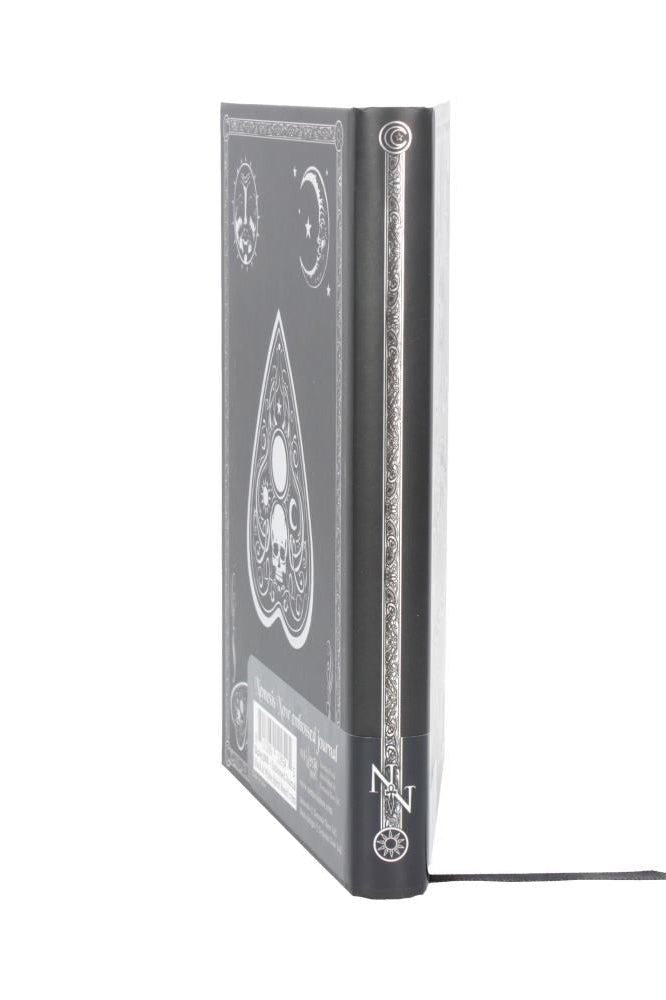 Embossed Black and White Spirit Board Journal - stationery - VampireFreaks - Nemesis Now