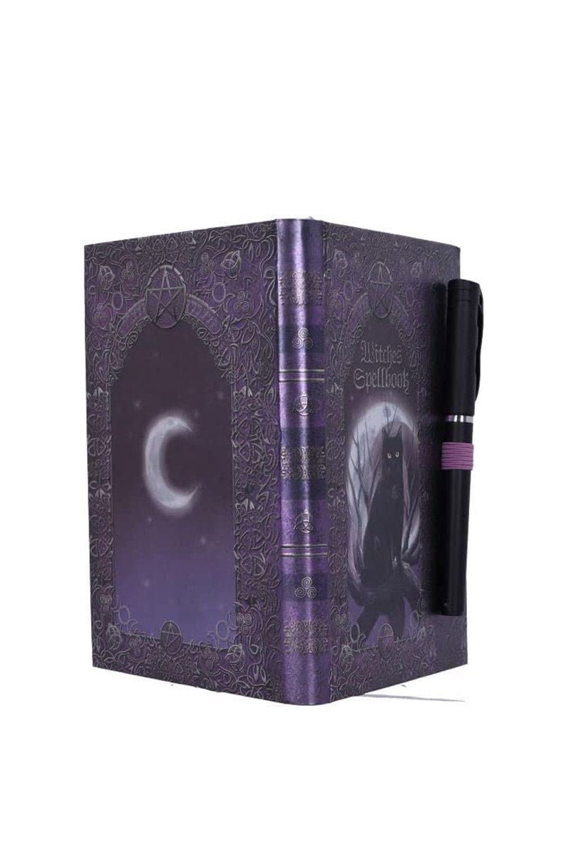 Embossed Witches Spell Book A5 Journal [with Pen] - stationery - VampireFreaks - Nemesis Now