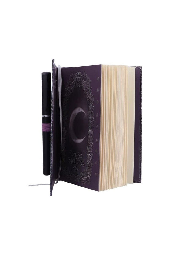 Embossed Witches Spell Book A5 Journal [with Pen] - stationery - VampireFreaks - Nemesis Now