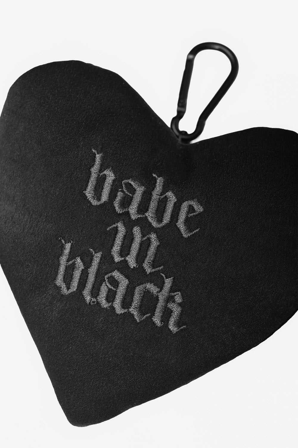 goth keychain made of velvet