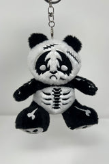 Death Metal Panda Plush Keychain