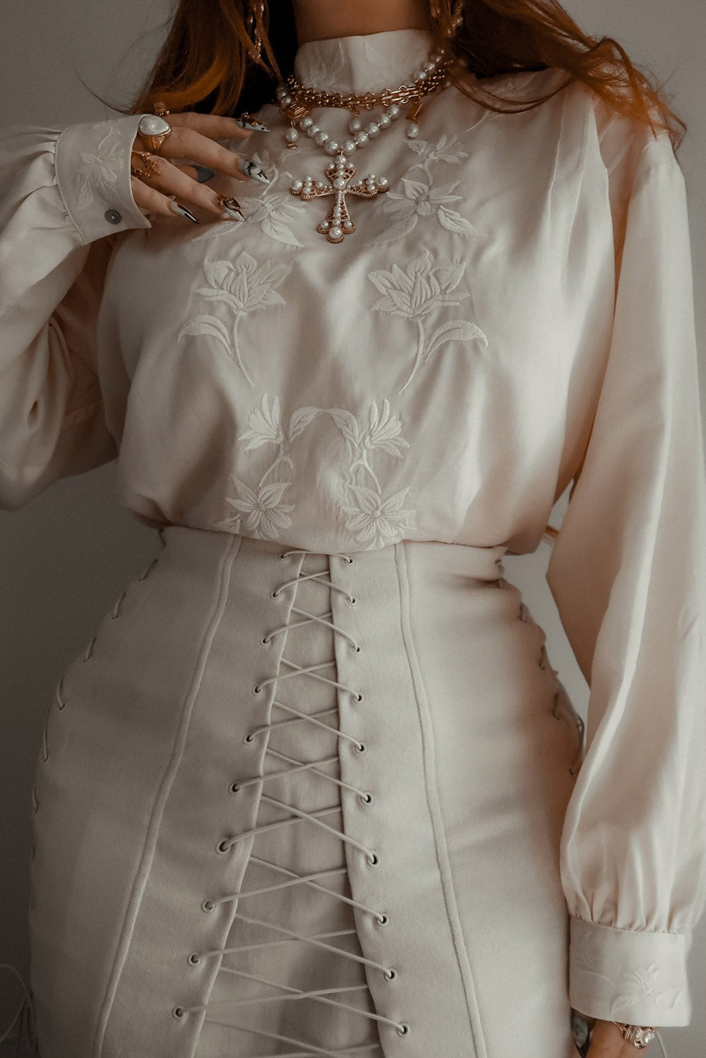 vintage blouse by lively ghosts