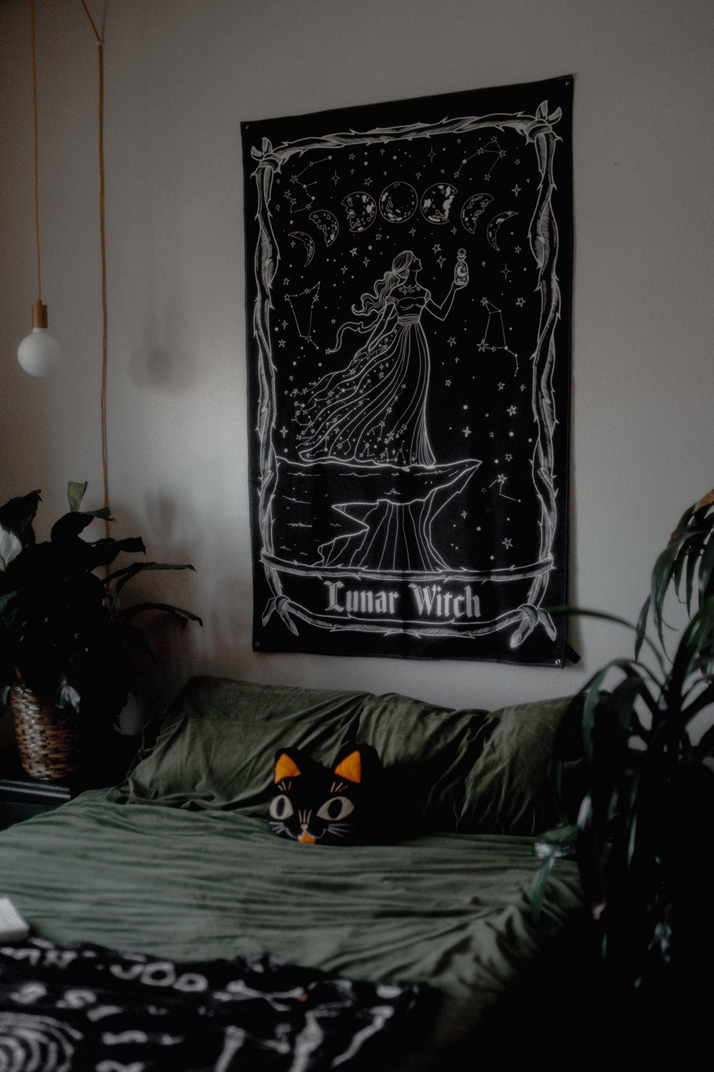 Lunar Witch Oracle Tapestry