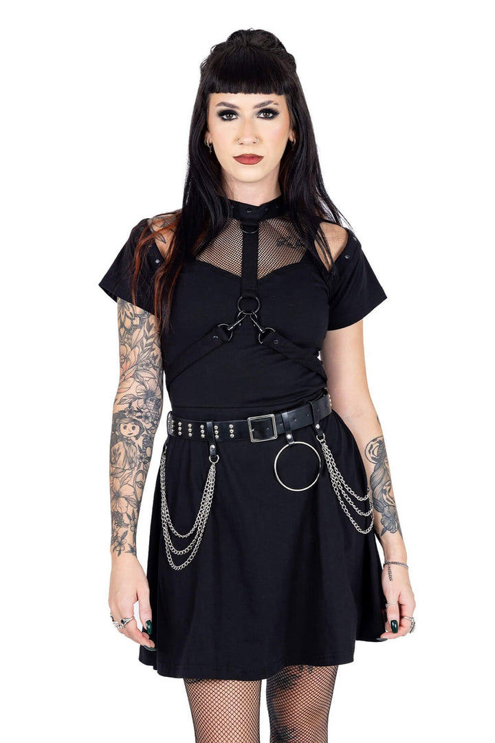 punk high waisted belt