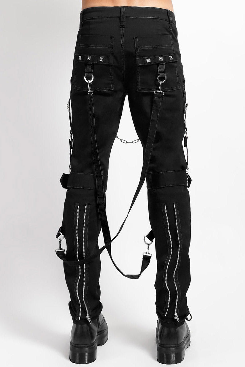 Tripp NYC Raider Pants [BLK/BLK] – VampireFreaks