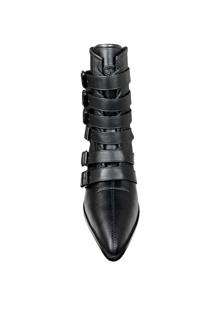 womens coven witch buckled boots