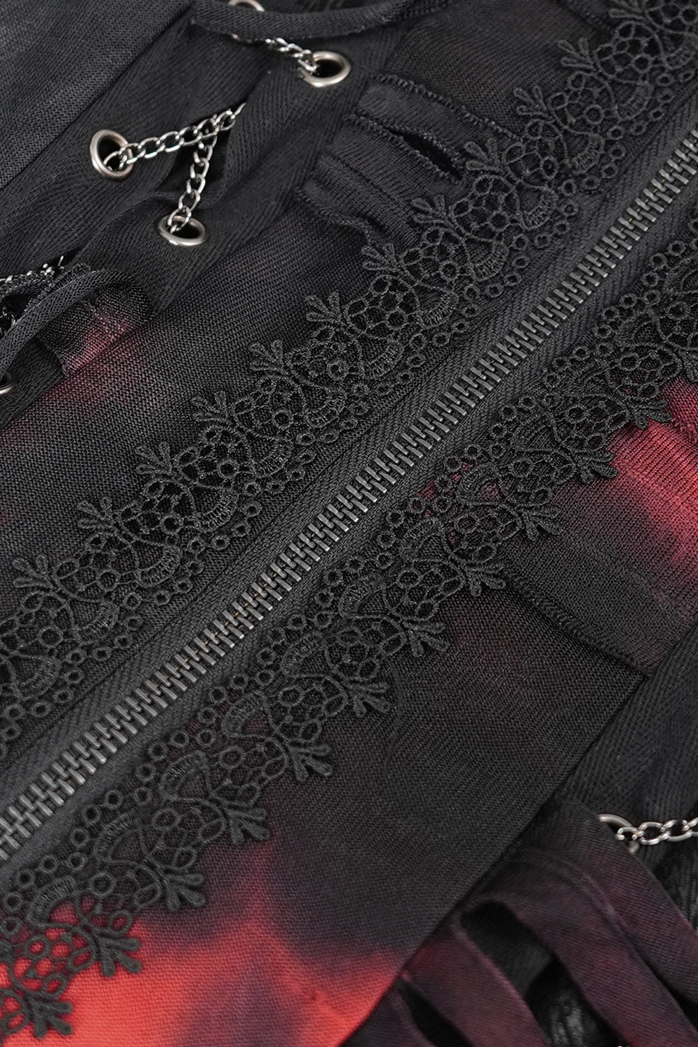 womens embroidered gothic cloak