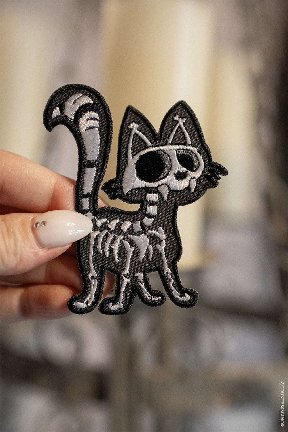 creepy cat patch