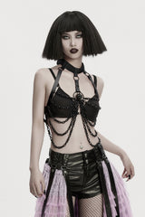 gothic chain harness