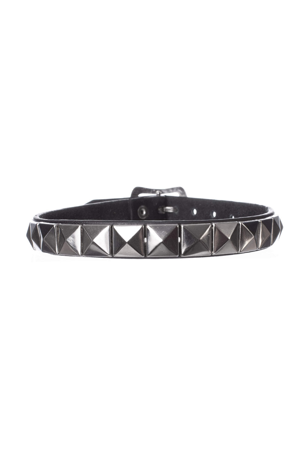 raver goth pyramid stud choker