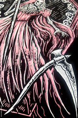heavy metal scythe sweater