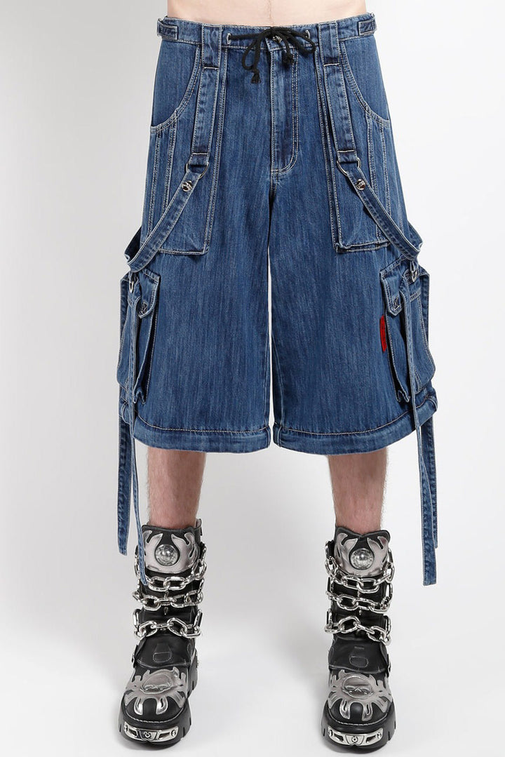 military jean shorts