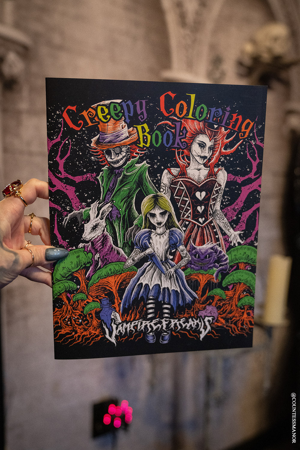 goth coloring book