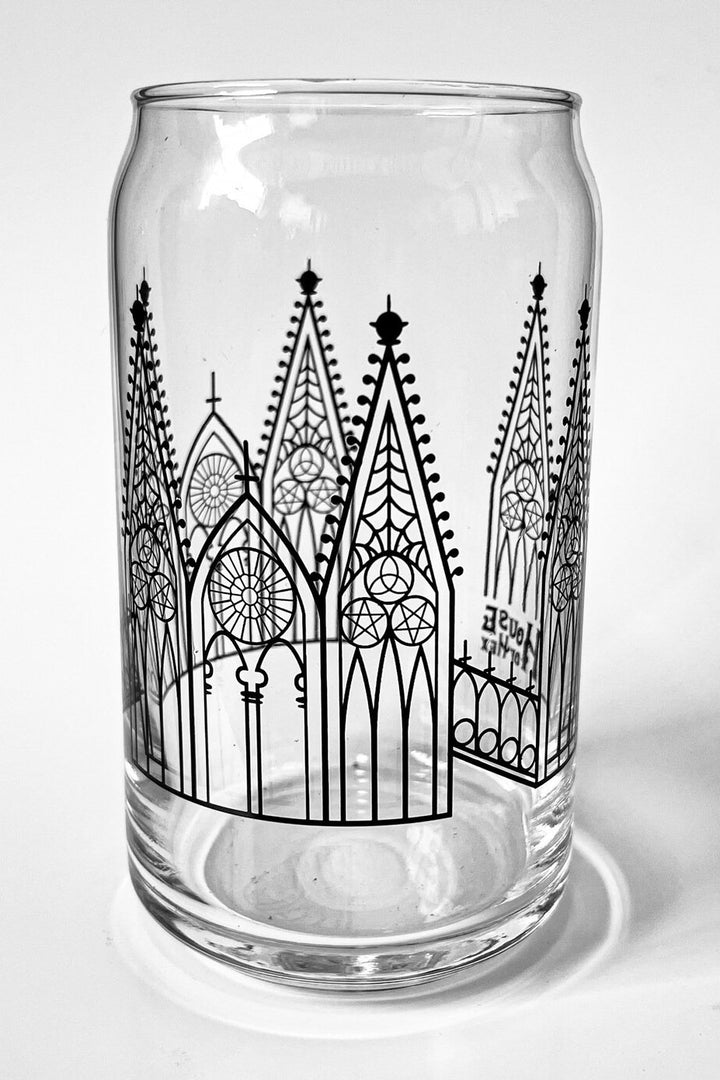 Gothic Gables Glass Cup