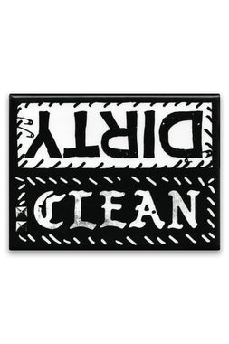 Patches Dirty/Clean Dishwasher Magnet