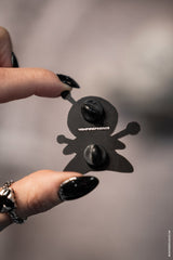 enamel voodoo doll pin