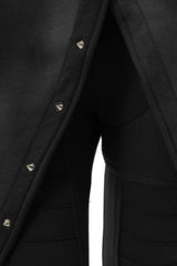 womens black witchy cloaked cardigan 