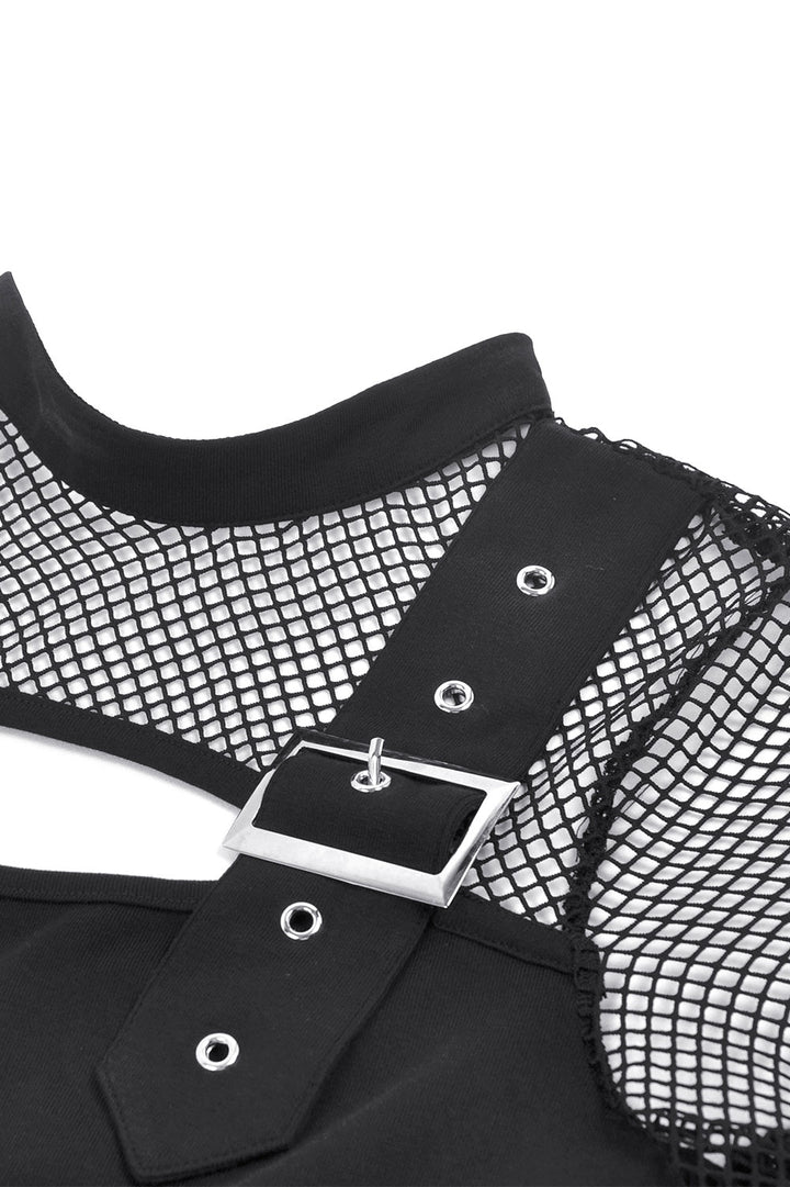 mall goth mesh top