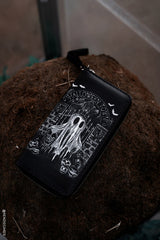 jack-o-lantern ghost wallet