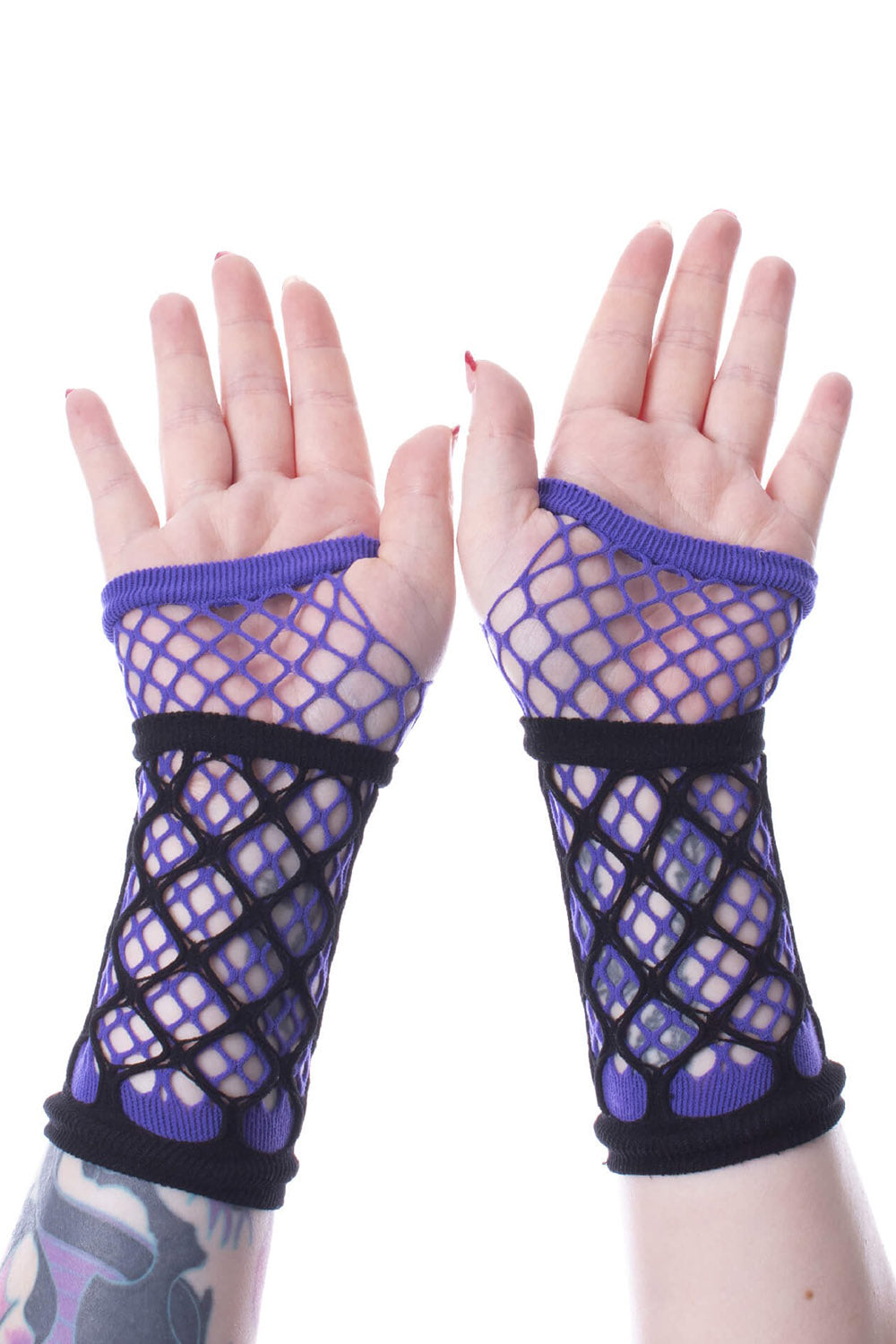 womens emo arm warmers