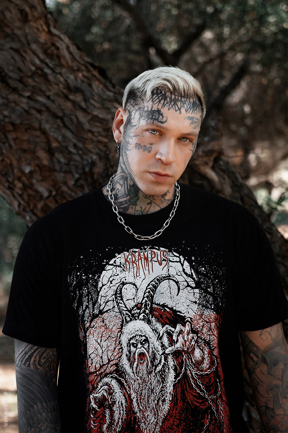 krampus gothic shirt